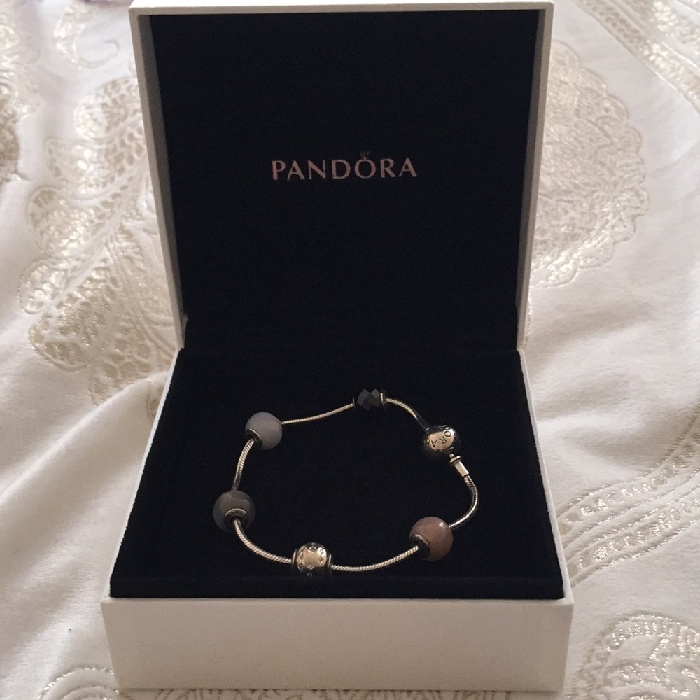 Pandora Smooth Silver Clasp Bracelet